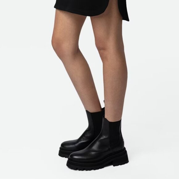 Zadig & Voltaire Ride Chelsea Boot NWT 7.5/8 EURO 38 - Picture 7 of 10